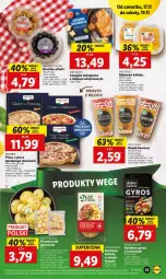 Gazetka promocyjna Lidl - GAZETKA - Gazetka - ważna od 19.11 do 19.11.2022 - strona 33 - produkty: Piec, Kurczak, Makaron, Sos, Oliwki, Pizza, Lasagne bolognese, Lasagne, Napój, Roślinny gyros, Gyros, Fa