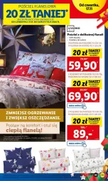 Gazetka promocyjna Lidl - GAZETKA - Gazetka - ważna od 19.11 do 19.11.2022 - strona 63 - produkty: Ivar, Pościel, Pościel flanelowa