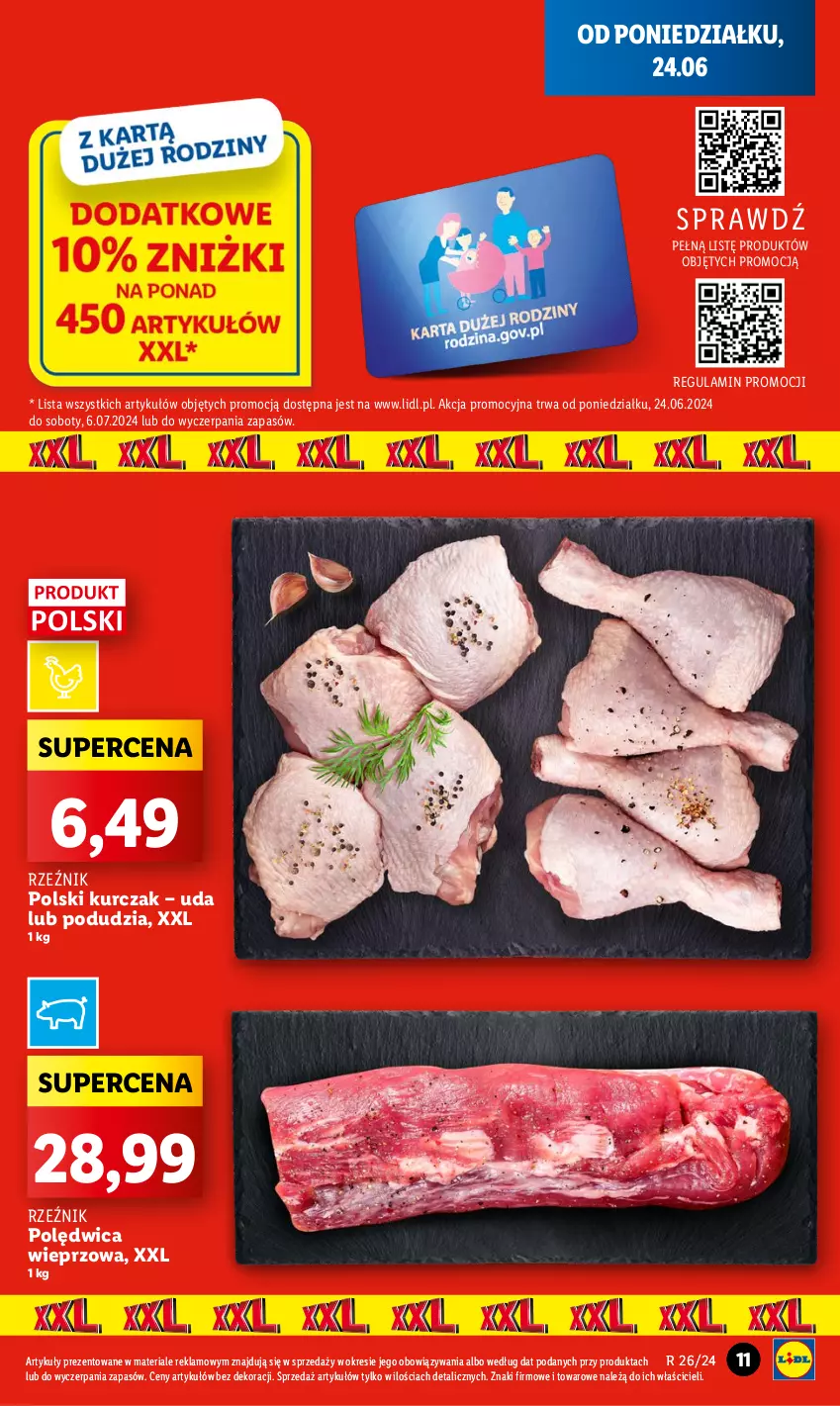 Gazetka promocyjna Lidl - GAZETKA - ważna 24.06 do 26.06.2024 - strona 13 - produkty: Kurczak, Polędwica