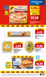 Gazetka promocyjna Lidl - GAZETKA - Gazetka - ważna od 26.06 do 26.06.2024 - strona 19 - produkty: Makaron, Ciasto francuskie, Oliwki, Pizza, Tagliatelle, Pizza margherita, Lasagne