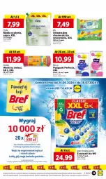 Gazetka promocyjna Lidl - GAZETKA - Gazetka - ważna od 26.06 do 26.06.2024 - strona 35 - produkty: Chusteczki do czyszczenia, Mydło w płynie, Pur, Zawieszki, Bell, Bref, Worki na śmieci, Perfecta, Chusteczki, Worki na śmiec, Podpaski, Bella, Mydło