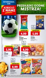 Gazetka promocyjna Lidl - GAZETKA - Gazetka - ważna od 26.06 do 26.06.2024 - strona 44 - produkty: Kurczak, Cheetos, Warzywa, Sos, Ser, BIC, Fondue, Chipsy, Chrupki, Pizza, Zapiekanka, Crunchips, Lorenz, Grill, Lay’s