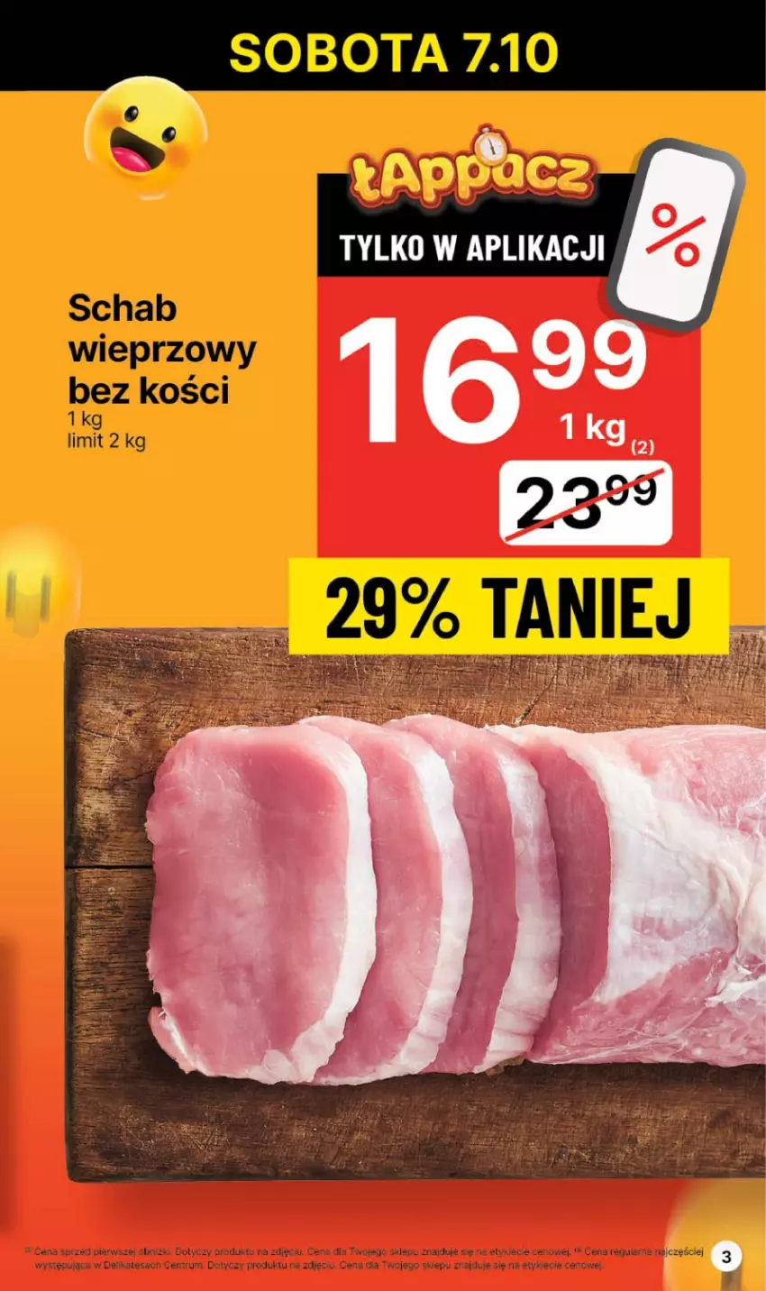 Gazetka promocyjna Delikatesy Centrum - Gazetka DC39 czw-sr - ważna 05.10 do 11.10.2023 - strona 3 - produkty: Rum, Schab wieprzowy