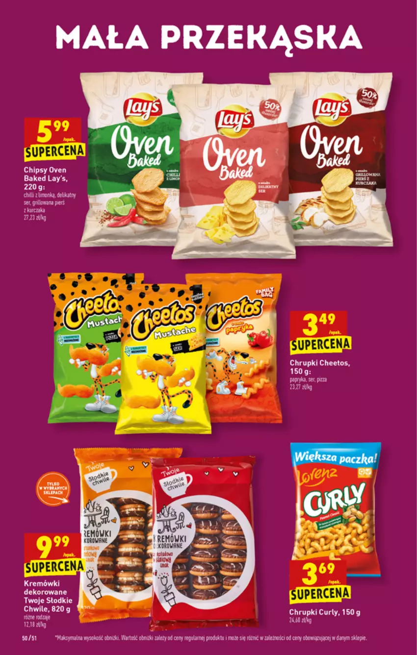 Gazetka promocyjna Biedronka - W tym tygodniu - ważna 02.09 do 08.09.2021 - strona 50 - produkty: Cheetos, Chipsy, Chrupki, Sok