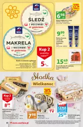 Gazetka promocyjna Auchan - Gazetka Wielkanoc na Twoim stole Supermarket Auchan - Gazetka - ważna od 08.04 do 08.04.2023 - strona 8 - produkty: Warzywa, Sos, Ser, O nas, Makrela w galarecie, Makowiec, Tuńczyk, Gala, Odol