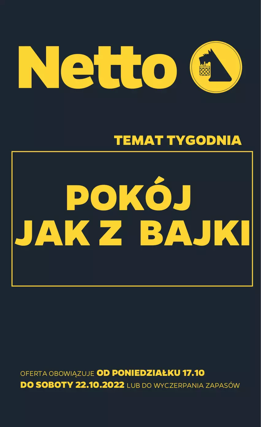 Gazetka promocyjna Netto - Akcesoria i dodatki - ważna 17.10 do 22.10.2022 - strona 1