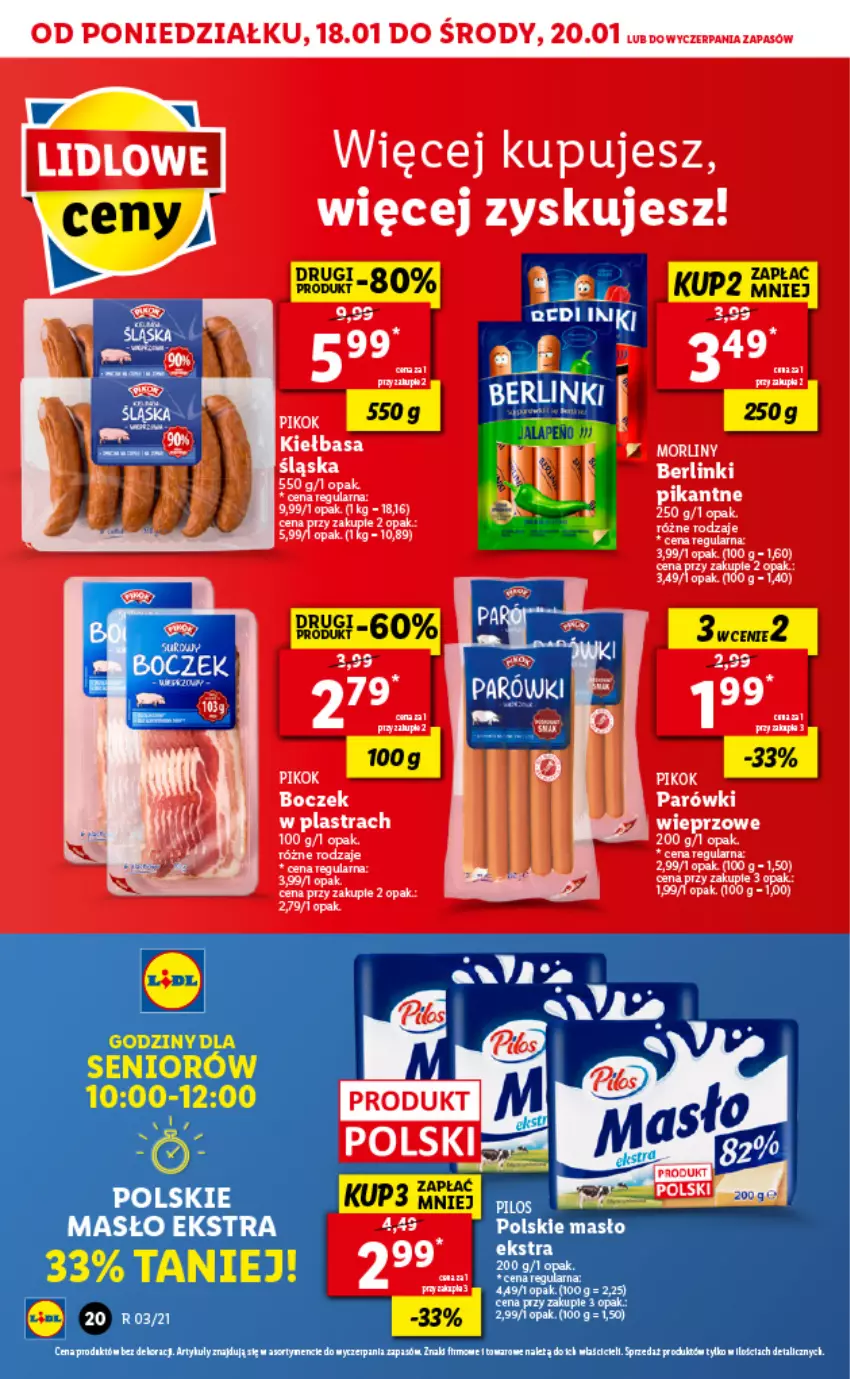 Gazetka promocyjna Lidl - GAZETKA - ważna 18.01 do 20.01.2021 - strona 20