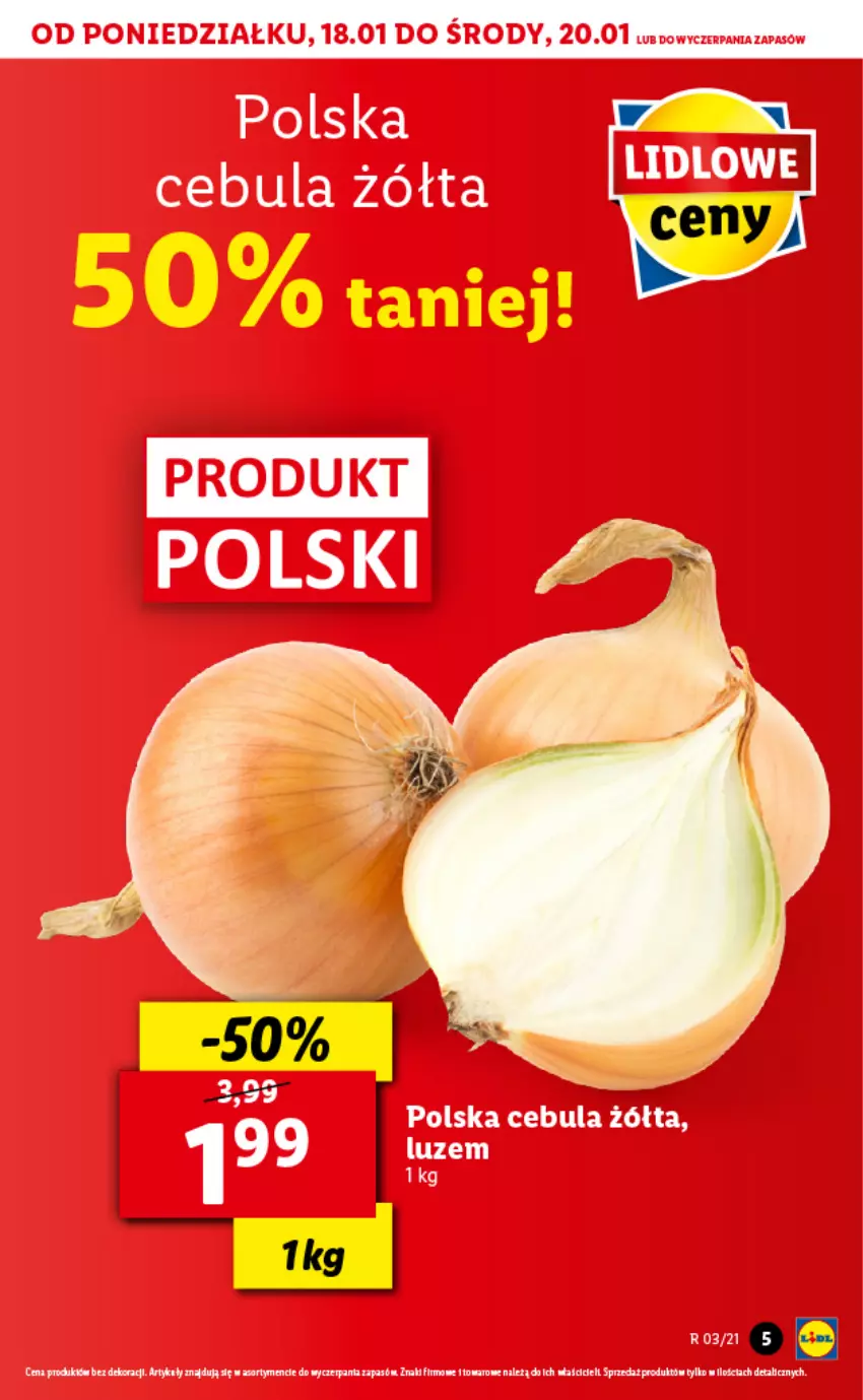 Gazetka promocyjna Lidl - GAZETKA - ważna 18.01 do 20.01.2021 - strona 5