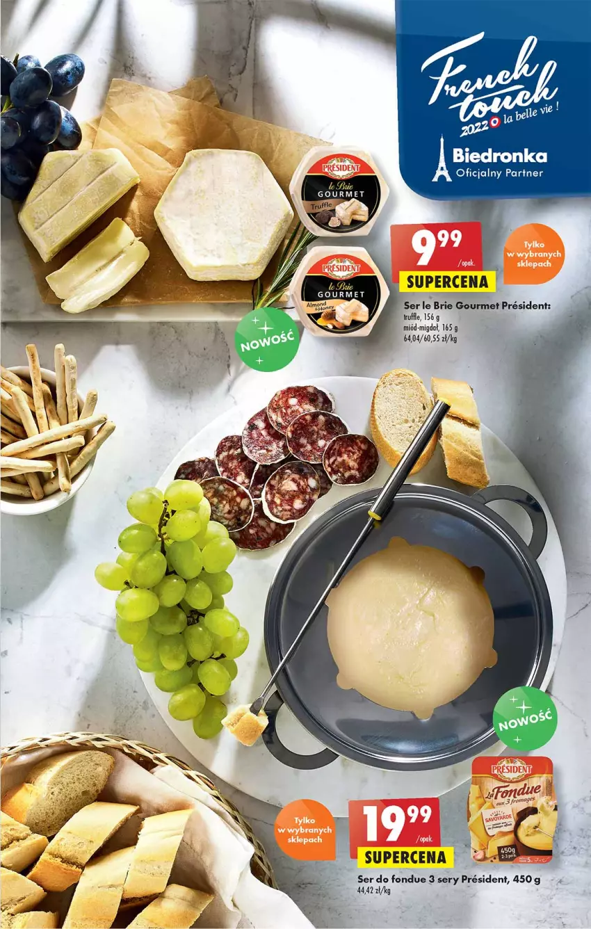 Gazetka promocyjna Biedronka - W tym tygodniu - ważna 21.04 do 27.04.2022 - strona 29 - produkty: Brie, Dron, Fondue, Miód, Ser