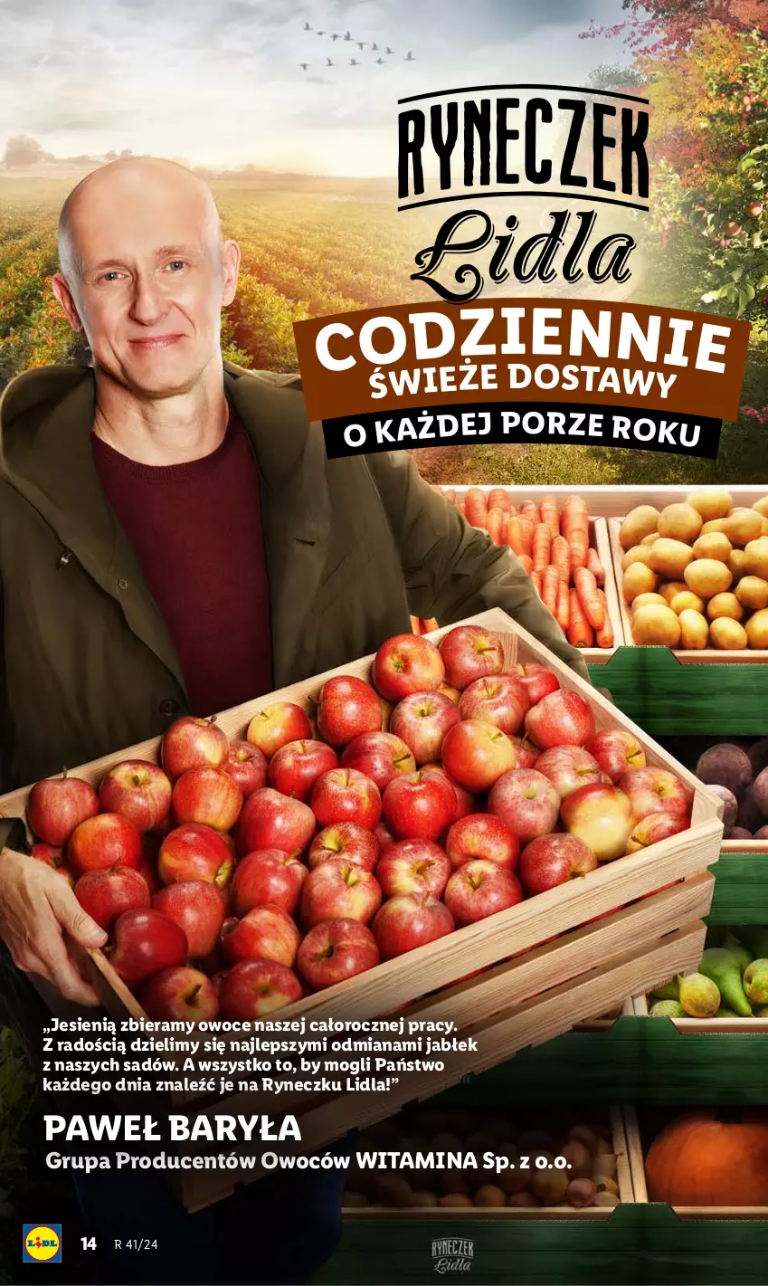 Gazetka promocyjna Lidl - GAZETKA - ważna 07.10 do 09.10.2024 - strona 18 - produkty: Owoce, Por