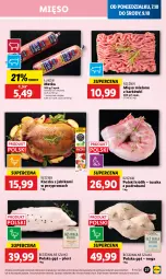 Gazetka promocyjna Lidl - GAZETKA - Gazetka - ważna od 09.10 do 09.10.2024 - strona 35 - produkty: Mięso mielone, Kaczka, Królik, Tusz, Mięso, Jabłka