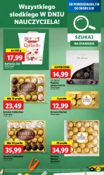 Gazetka promocyjna Lidl - GAZETKA - Gazetka - ważna od 09.10 do 09.10.2024 - strona 43 - produkty: Praliny, Raffaello, Ferrero Rocher, Owoce morza, Ferrero, Owoce, Fa