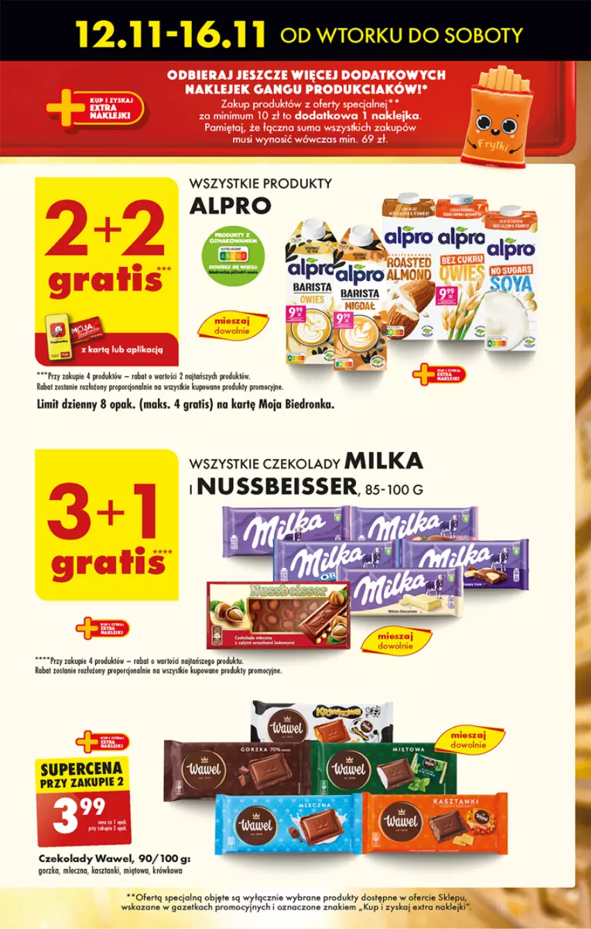 Gazetka promocyjna Biedronka - Od poniedzialku - ważna 18.11 do 23.11.2024 - strona 43 - produkty: Alpro, Dron, Fa, Gra, Klej, Kosz, Milka, Por, Ser, Wawel