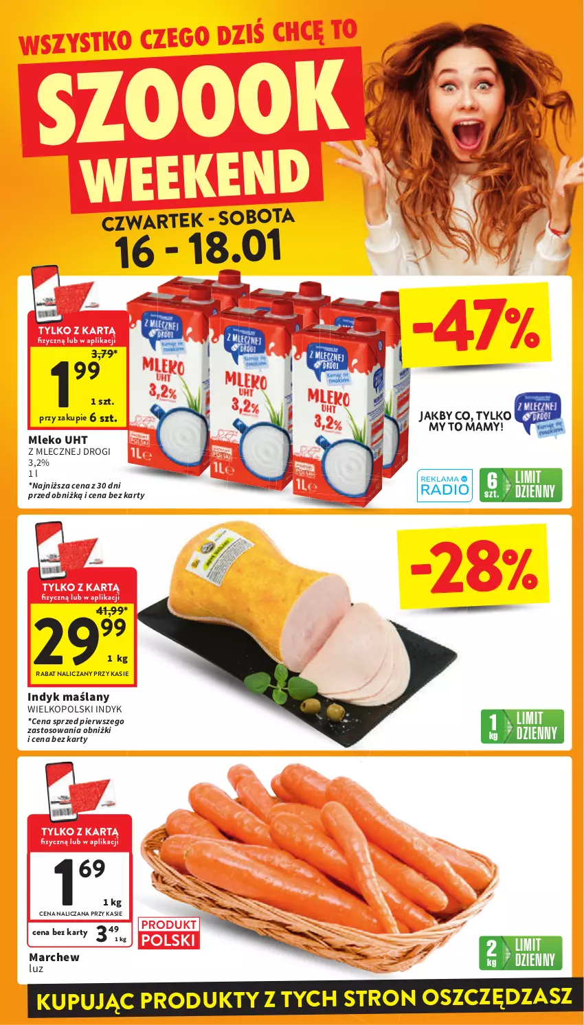 Gazetka promocyjna Intermarche - Gazetka Intermarche - ważna 16.01 do 22.01.2025 - strona 2 - produkty: Mleko