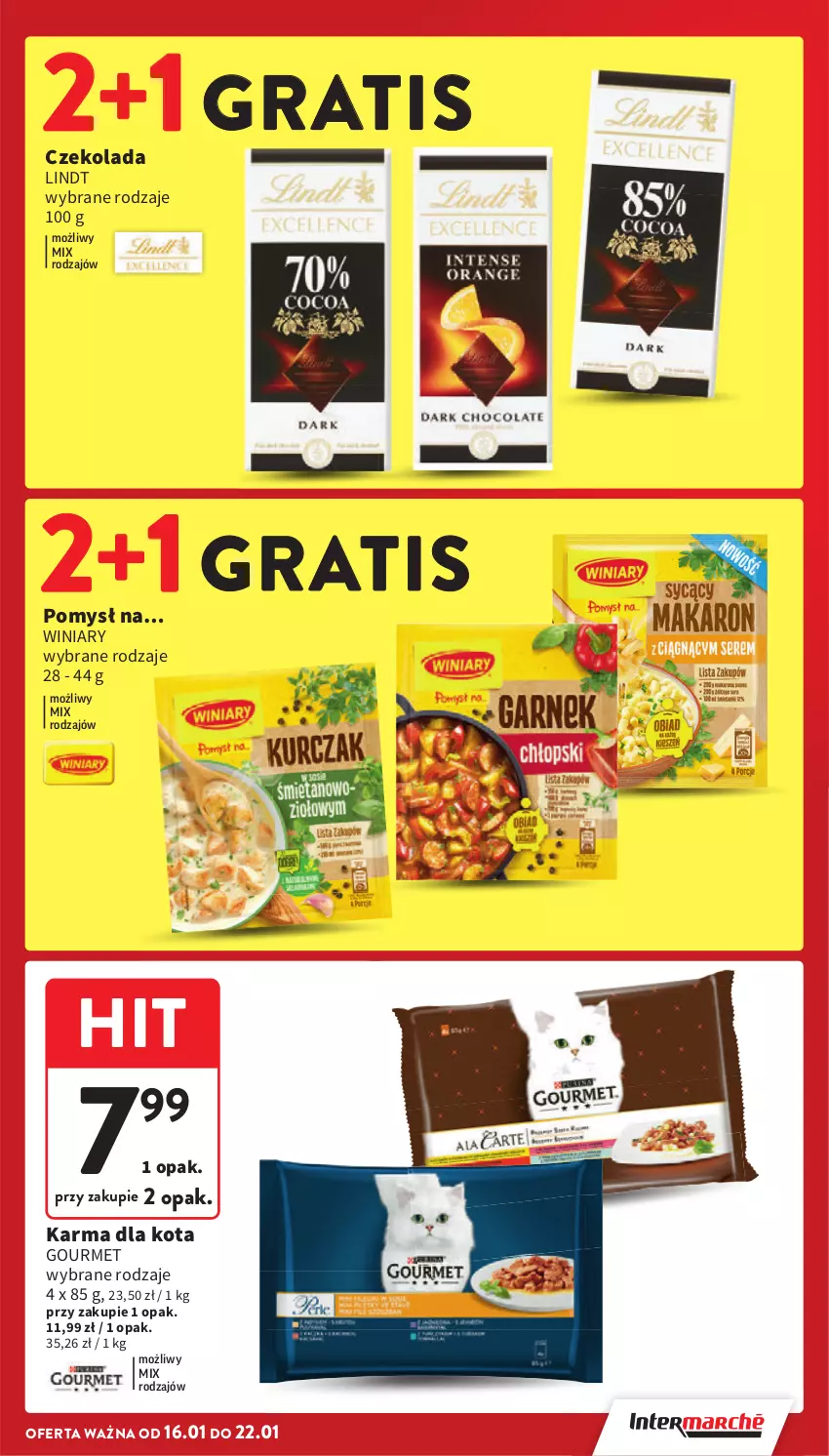 Gazetka promocyjna Intermarche - Gazetka Intermarche - ważna 16.01 do 22.01.2025 - strona 5 - produkty: Czekolada, Gra, Lindt, Winiary