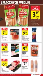 Gazetka promocyjna Intermarche - Gazetka Intermarche - Gazetka - ważna od 22.01 do 22.01.2025 - strona 19 - produkty: Kurczak, Krakus, Parówki sokoliki, Sok, Ser, Sokołów, Kurczak gotowany, Bell, Parówki, Pasztet, Duda, Szynka, Frankfurterki, Kabanos