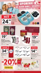 Gazetka promocyjna Intermarche - Gazetka Intermarche - Gazetka - ważna od 22.01 do 22.01.2025 - strona 8 - produkty: Por, Kapcie, Old Spice, Karp, Woda po goleniu, Skarpetki, Okulary do czytania, Woda