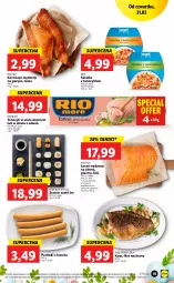 Gazetka promocyjna Lidl - GAZETKA - Gazetka - ważna od 03.04 do 03.04.2022 - strona 19 - produkty: Sałatka, Sos, Por, Rio Mare, Karmazyn wędzony, Parówki, Karp, Tusz, Sałat, Sushi, Tuńczyk