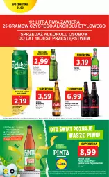 Gazetka promocyjna Lidl - GAZETKA - Gazetka - ważna od 03.04 do 03.04.2022 - strona 42 - produkty: Piwo, Por, Carlsberg, Hopfe