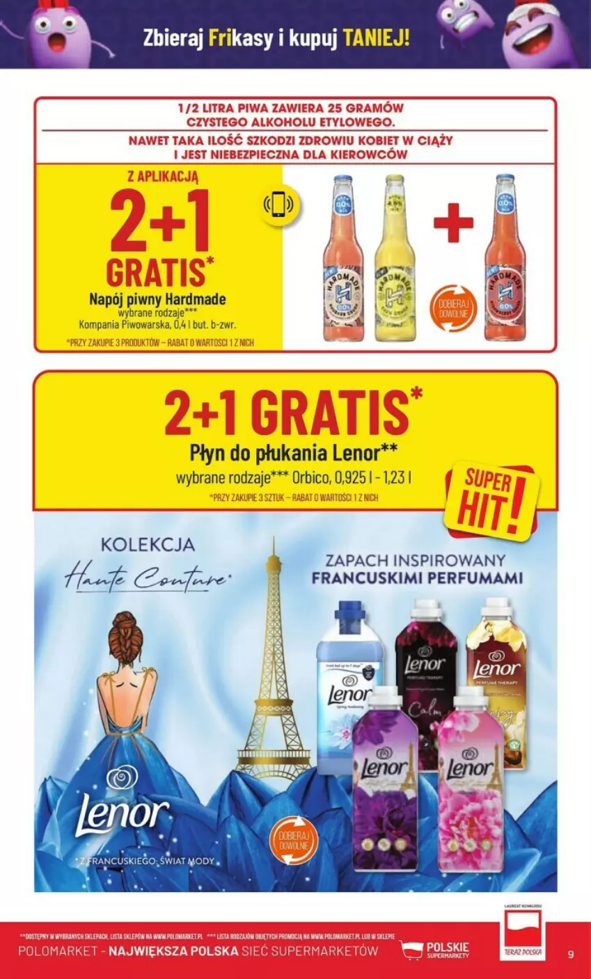 Gazetka promocyjna PoloMarket - ważna 13.12 do 19.12.2023 - strona 70 - produkty: BIC, Fa, Lenor, Napój, Perfum, Piwo, Płyn do płukania