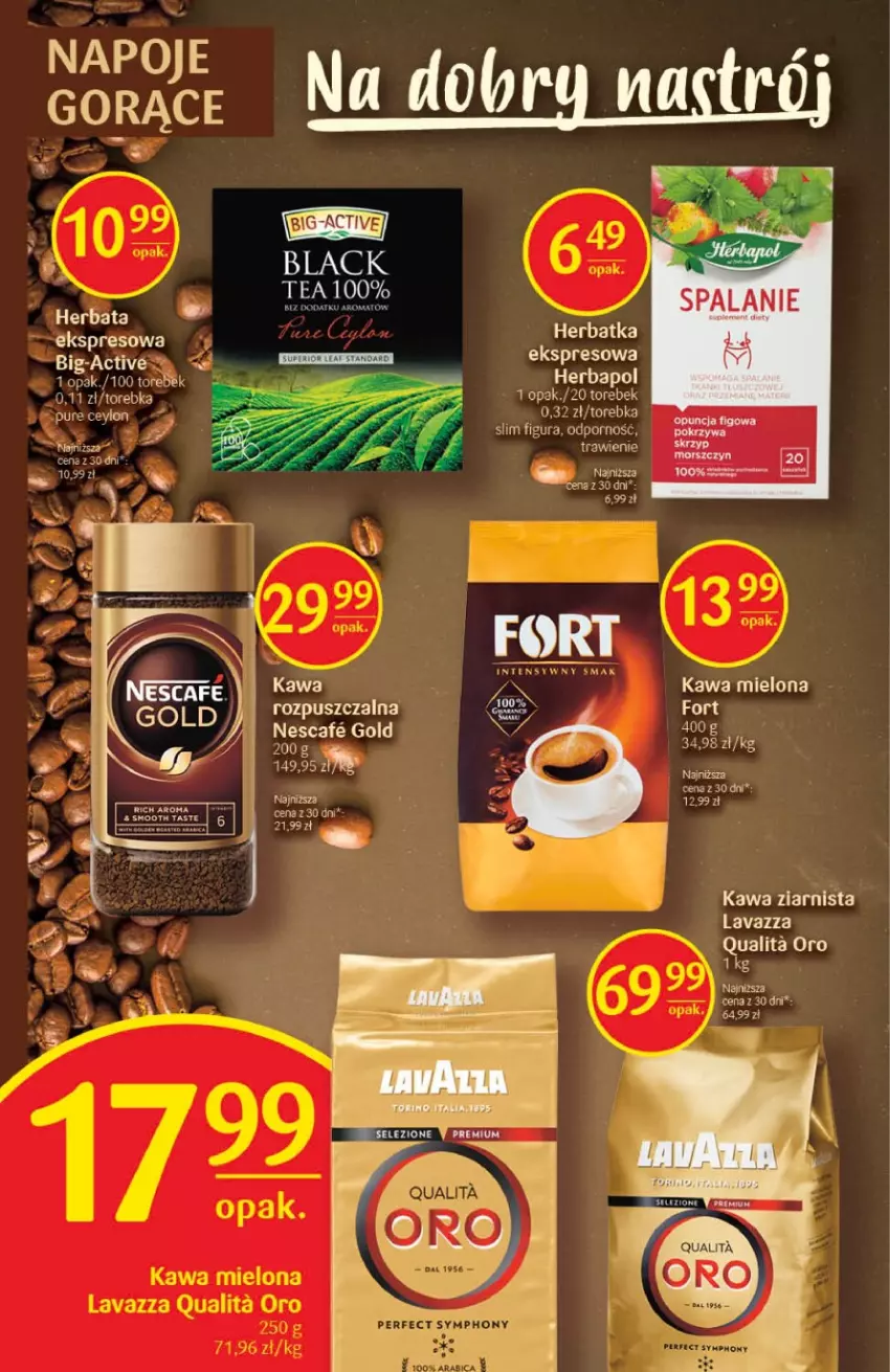 Gazetka promocyjna Delikatesy Centrum - Gazetka DC01 - ważna 03.01 do 11.01.2023 - strona 26 - produkty: Kawa, Kawa mielona, Kawa ziarnista, Lack, Lavazza, Olej, Por, Torebka