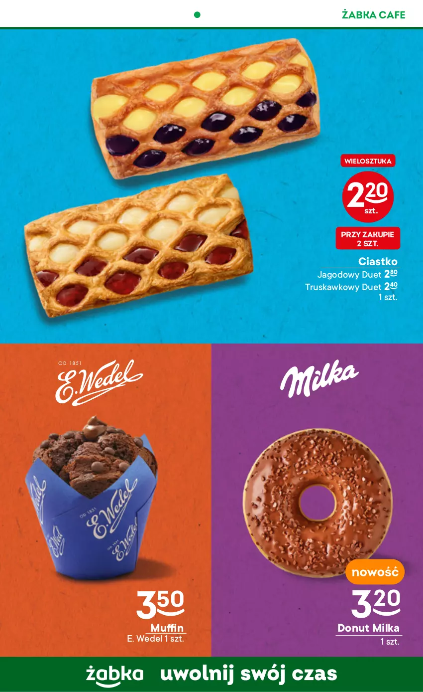 Gazetka promocyjna Żabka - ważna 25.01 do 31.01.2023 - strona 9 - produkty: Donut, E. Wedel, Milka