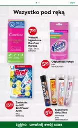 Gazetka promocyjna Żabka - Gazetka - ważna od 31.01 do 31.01.2023 - strona 40 - produkty: Zawieszka do wc, Bref, Odplamiacz, Carefree, Vanish, Wkładki, Vanish Gold