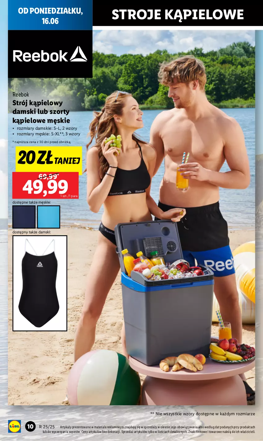 Gazetka promocyjna Lidl - GAZETKA - ważna 09.06 do 21.06.2025 - strona 12 - produkty: Strój kąpielowy, Szorty