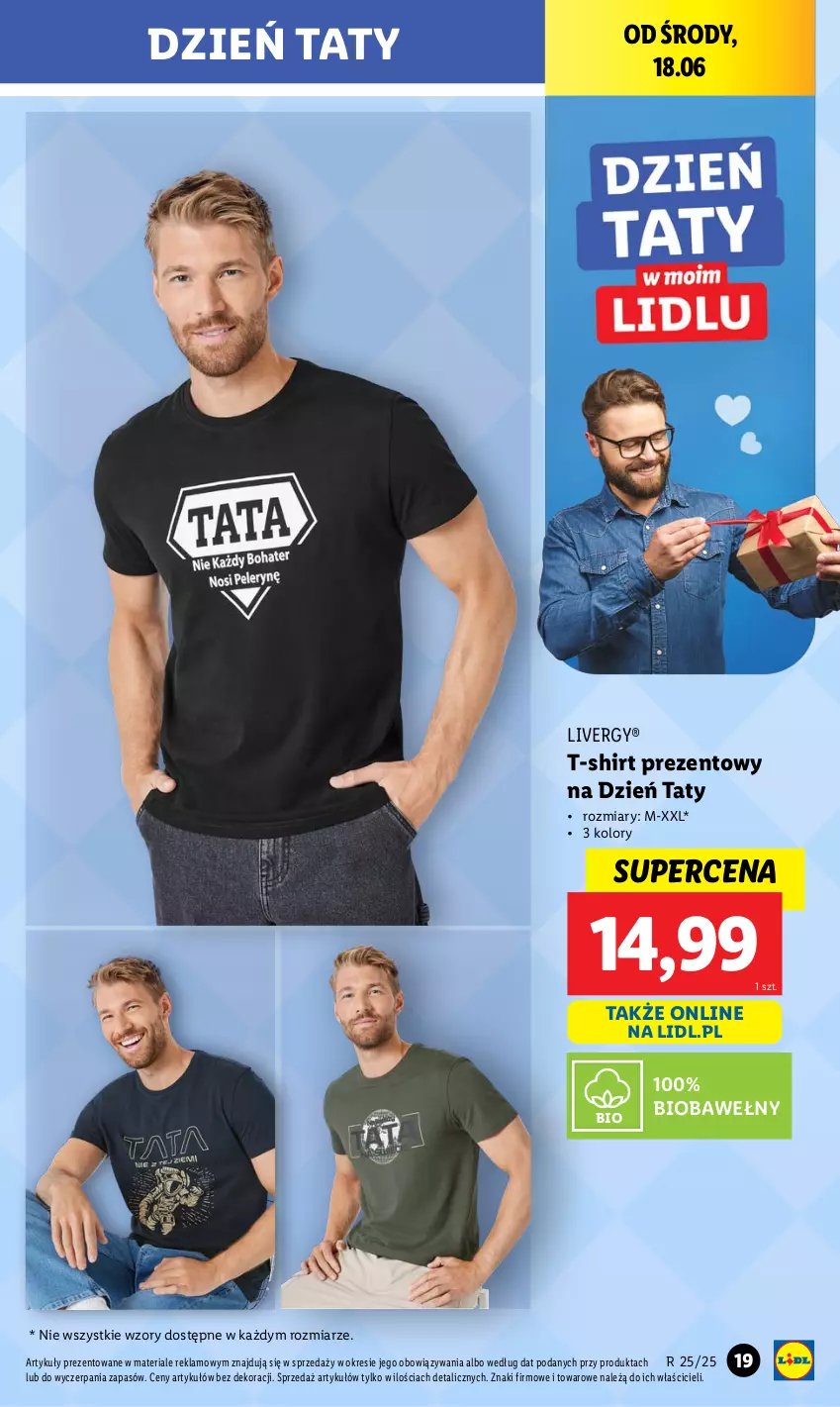 Gazetka promocyjna Lidl - GAZETKA - ważna 09.06 do 21.06.2025 - strona 23 - produkty: T-shirt