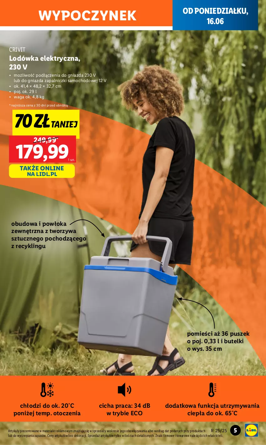 Gazetka promocyjna Lidl - GAZETKA - ważna 09.06 do 21.06.2025 - strona 7 - produkty: Lodówka, Waga