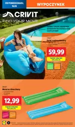 Gazetka promocyjna Lidl - GAZETKA - Gazetka - ważna od 21.06 do 21.06.2025 - strona 10 - produkty: Materac, Tera, Torba, Fotel, Materac dmuchany