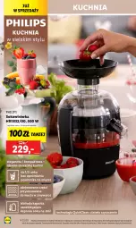Gazetka promocyjna Lidl - GAZETKA - Gazetka - ważna od 21.06 do 21.06.2025 - strona 32 - produkty: Sok, Philips, Kuchnia, Stół, Pojemnik
