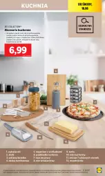 Gazetka promocyjna Lidl - GAZETKA - Gazetka - ważna od 21.06 do 21.06.2025 - strona 33 - produkty: Maselniczka, Wieszak, Kuchnia, Organizer, Kosz, Trzepaczka, Pojemnik, Taca, Tarka, LANA, Podkładka, Pudełko, Haczyk, Danio, Drzwi, Miska, Podkład