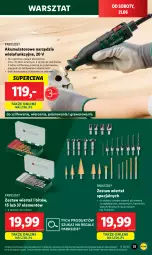 Gazetka promocyjna Lidl - GAZETKA - Gazetka - ważna od 21.06 do 21.06.2025 - strona 39 - produkty: Parkside, Top, Gra, Zestaw wierteł, Akumulator