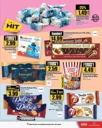 Gazetka promocyjna Topaz - Gazetka - Gazetka - ważna od 27.11 do 27.11.2024 - strona 25 - produkty: Ciastka, Top, Ser, Cukier, Rogal, Czekolada, Popcorn, Ferrero, Delicje, Cukierki, Kinder