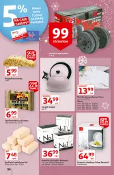 Gazetka promocyjna Auchan - Magia rabatów Hipermarkaty - Gazetka - ważna od 17.11 do 17.11.2021 - strona 26 - produkty: Sos, Por, Czajnik, Tran, Prima, Bieżnik, Komplet obiadowy, Obrus, Brykiety