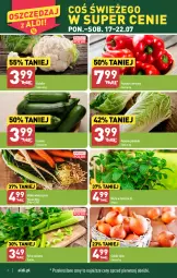 Gazetka promocyjna Aldi - Pełna oferta - Gazetka - ważna od 22.07 do 22.07.2023 - strona 2 - produkty: Cebula, Kalafior, Włoszczyzna pęczek, Papryka czerwona, Papryka, Seler naciowy, Mięta