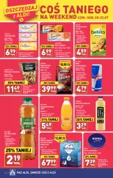 Gazetka promocyjna Aldi - Pełna oferta - Gazetka - ważna od 22.07 do 22.07.2023 - strona 24 - produkty: BelVita, Sok pomarańczowy, Ciastka, Sok, Mus, Lemoniada, Kawa ziarnista, Jutrzenka, Red Bull, Krem uniwersalny, Kawa, O nas, Wafle, Vita C, Czekolada, Tymbark, Mieszanka orzechowa, Napój, Nivea, Mleko, Fa, BEBILON