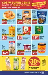 Gazetka promocyjna Aldi - Pełna oferta - Gazetka - ważna od 22.07 do 22.07.2023 - strona 7 - produkty: Lubella, Mus, Bułka fitness, Bell, Frużelina, Herbata czarna, Napoje, Konfitura, Danio, Bella, Herbata, Suplement diety, Bułka