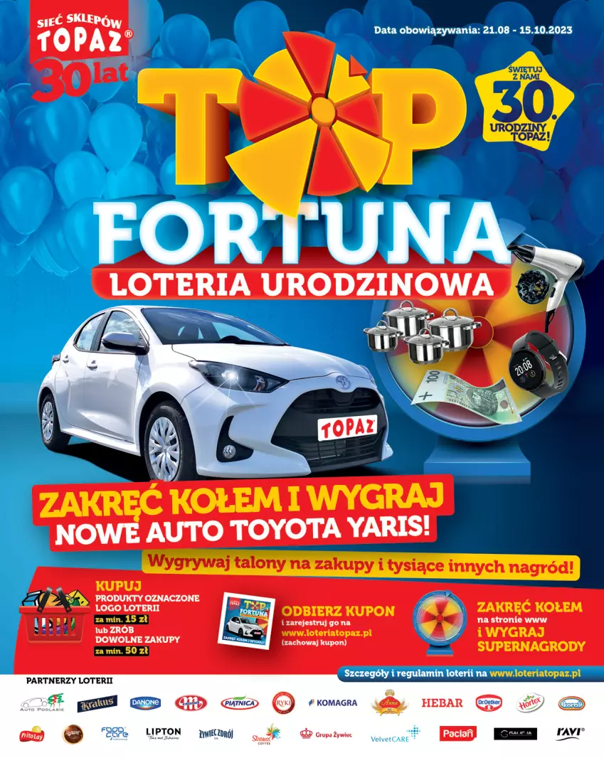 Gazetka promocyjna Topaz - Gazetka - ważna 07.09 do 13.09.2023 - strona 8 - produkty: Gra, Top