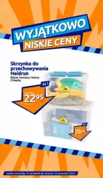 Gazetka promocyjna  - Gazetka - ważna od 19.09 do 19.09.2023 - strona 3 - produkty: Skrzynka do przechowywania