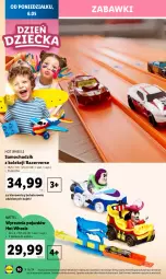 Gazetka promocyjna Lidl - GAZETKA - Gazetka - ważna od 11.05 do 11.05.2024 - strona 12 - produkty: Acer, Wyrzutnia, Chodzik, Pojazd, Mattel, Hot Wheels