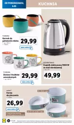 Gazetka promocyjna Lidl - GAZETKA - Gazetka - ważna od 11.05 do 11.05.2024 - strona 44 - produkty: Piec, Garnek, Czajnik elektryczny, Czajnik, Kuchnia, Forma do pieczenia