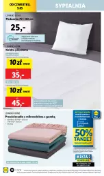 Gazetka promocyjna Lidl - GAZETKA - Gazetka - ważna od 11.05 do 11.05.2024 - strona 50 - produkty: Sypialnia, Ivar, Kołdra, Materac, Prześcieradło, Tera, Poduszka, Olej, Control