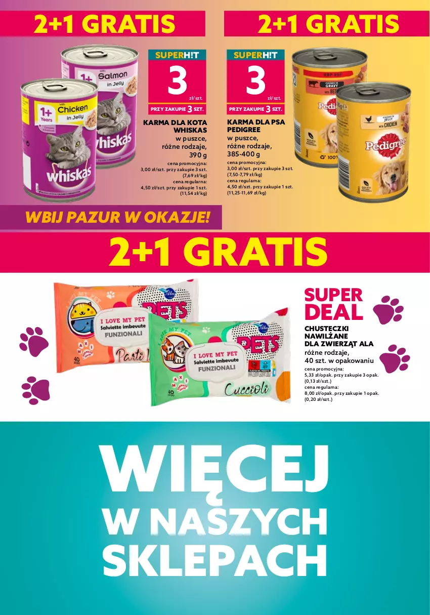 Gazetka promocyjna Dealz - NOWA GAZETKADEALMAGEDON! Wbij pazur w okazje! - ważna 07.09 do 20.09.2022 - strona 12 - produkty: Chusteczki, Gra, Pedigree, Whiskas