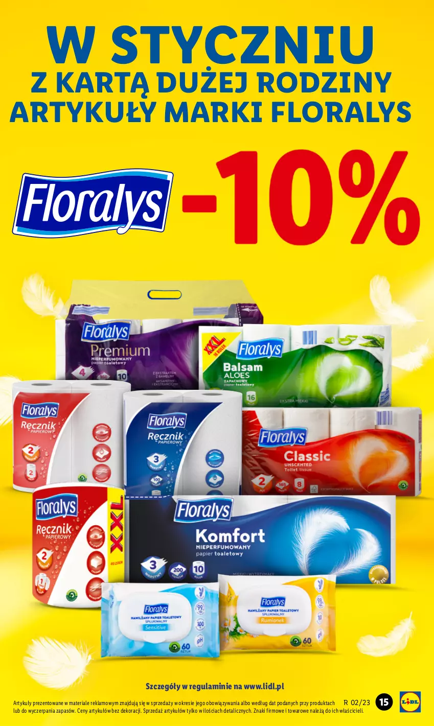 Gazetka promocyjna Lidl - GAZETKA - ważna 12.01 do 14.01.2023 - strona 15 - produkty: Flora