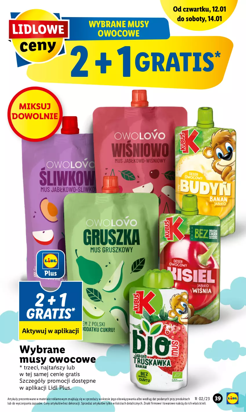 Gazetka promocyjna Lidl - GAZETKA - ważna 12.01 do 14.01.2023 - strona 41 - produkty: Gra, Mus