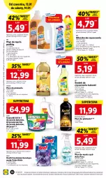 Gazetka promocyjna Lidl - GAZETKA - Gazetka - ważna od 14.01 do 14.01.2023 - strona 54 - produkty: Ludwik, Płyn do mycia podłóg, Bref, Mleczko, Płyn do płukania, Płyn do mycia, Ariel, Lenor