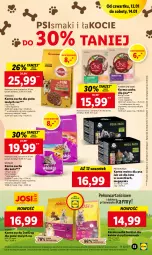 Gazetka promocyjna Lidl - GAZETKA - Gazetka - ważna od 14.01 do 14.01.2023 - strona 55 - produkty: Ser, Pur, Koc, Whiskas, Purina, Josera, Pedigree