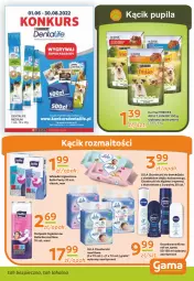 Gazetka promocyjna Gama - Gazetka Gama - Gazetka - ważna od 07.07 do 07.07.2023 - strona 9 - produkty: Piec, Makijaż, Gra, Bell, Dezodorant, Friskies, Chusteczki, Podpaski, Bella, Chusteczki do higieny, Wkładki, Olej, Nivea, Kokos